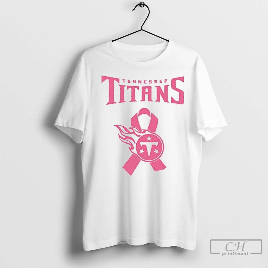 Premium Tennessee Titans October Breast Cancer Awareness Month 2 Sided