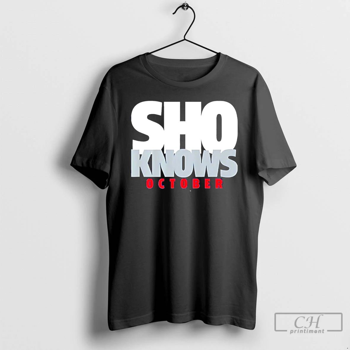 Classic Shohei Ohtani Sho Knows October La Dodgers T Shirts