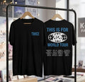 TWICE 2026 World Tour T-Shirt K-pop Fan Merch Black Cotton Tee This Is For Tour
