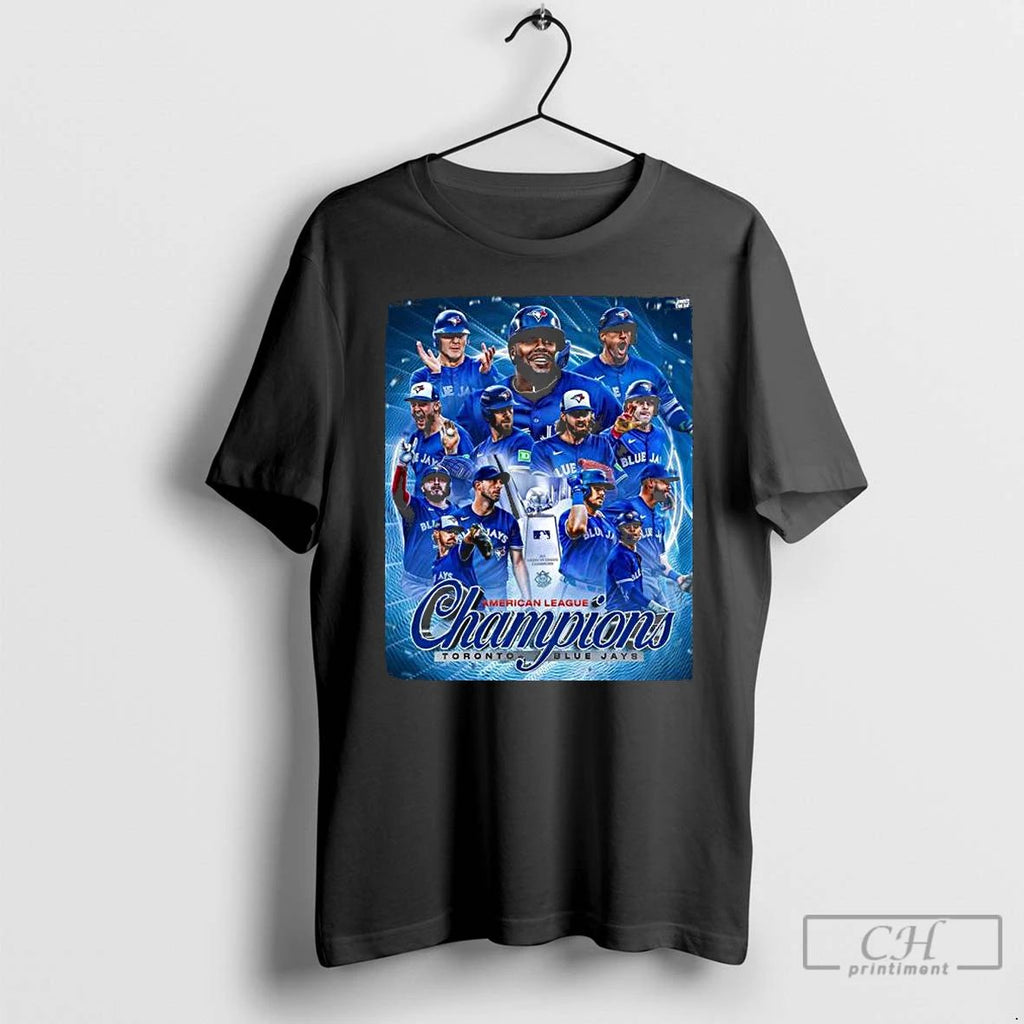 Classic 2025 American League Champions Toronto Blue Jays Team T Shirts