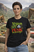 Vegan & Punk T-Shirt | Anarchy Aesthetic, Graffiti Style