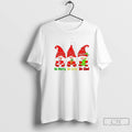 Classic Gnome Christmas Be Merry Be Jolly Be Kind T Shirts