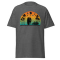 Retro Surfing unisex t-shirt, sunset ocean travel adventure beach camping sea