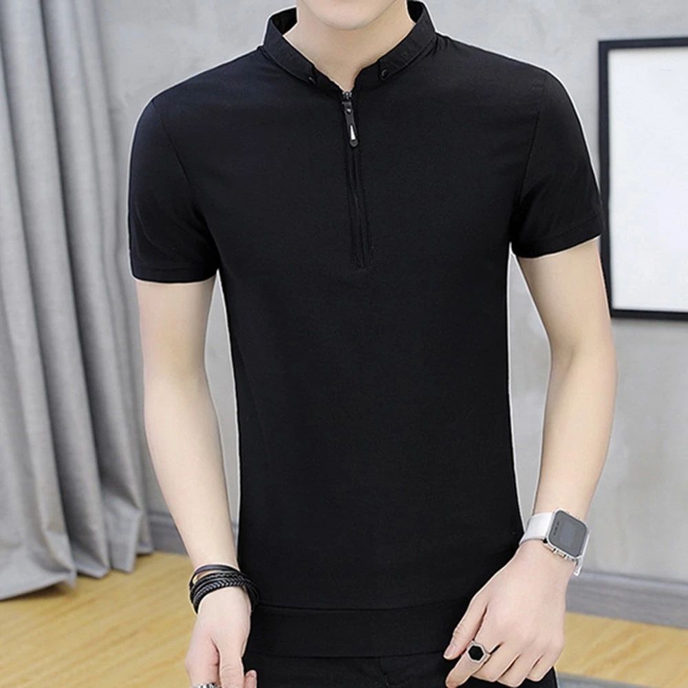 Women's Regular Length Solid Color Short Sleeve Top for Yoga and Cycling