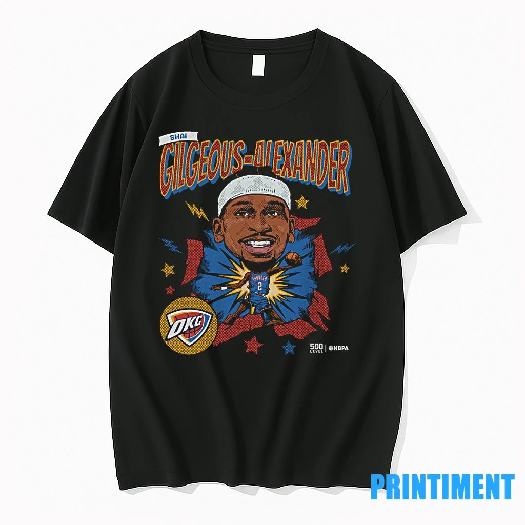 Shai Gilgeous Alexander Oklahoma City Thunder T Shirt Nba Nbpa 17 Tshirts Sweater