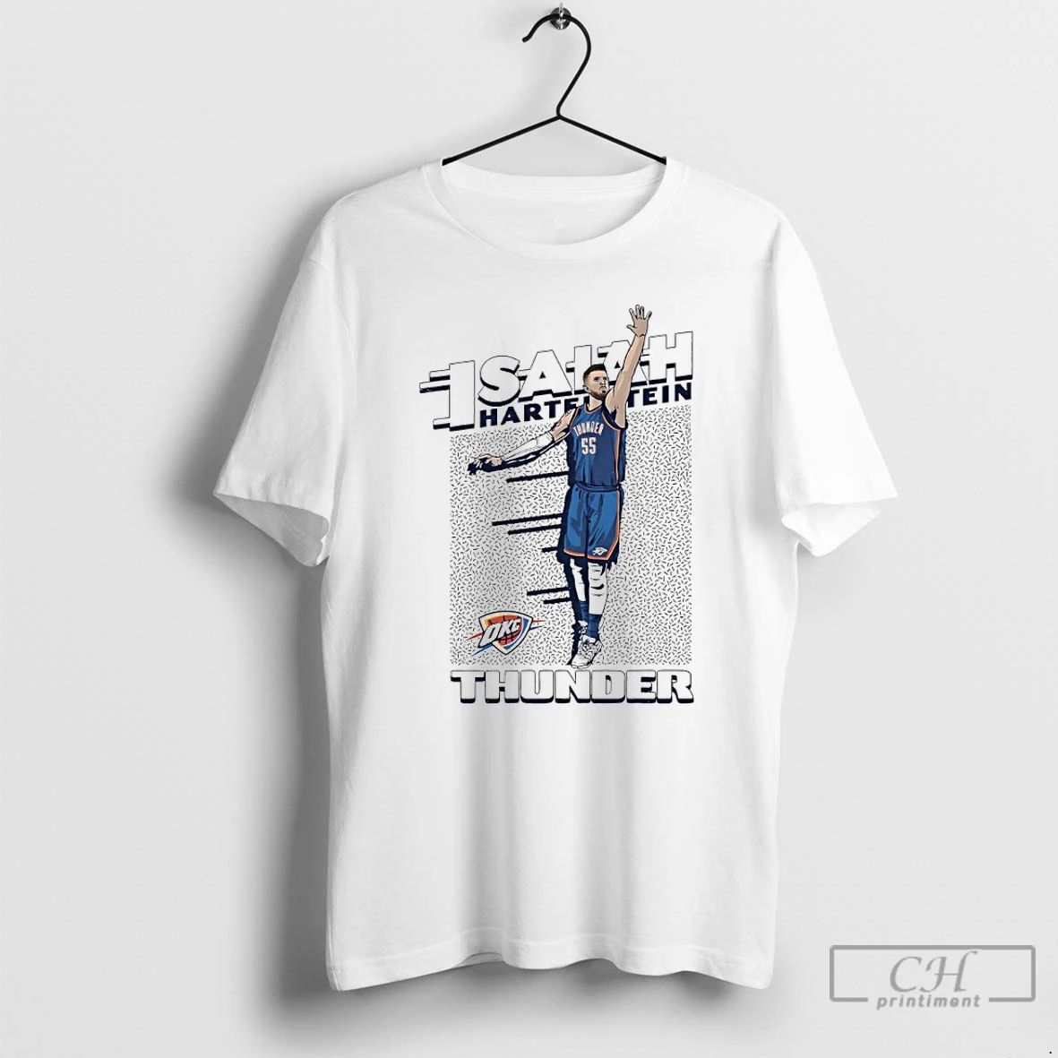Premium Isaiah Hartenstein Oklahoma City Thunder Player Graphic T Shirts