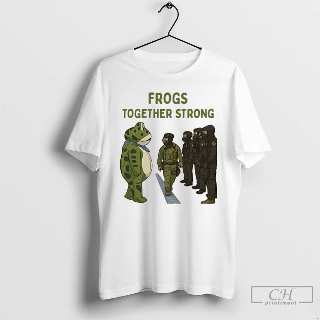 Classic Portland Frog Protest 2025 T Shirts