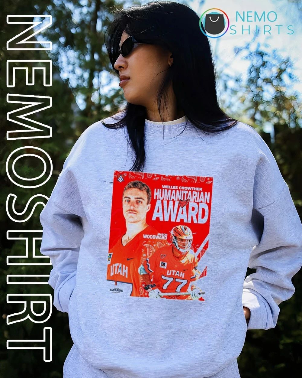 Welles Crowther Humanitarian Award winner 2026 shirt