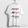 Classic Democratic Party Republican Party Cocktail Party T Shirts