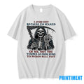 Death Skeleton I Avoid Shit Because Im Scared Of Me Not You Temper Go From