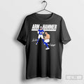 Classic New York Giants Jaxson Dart And Cam Skattebo Arm Hammer Signatures T Shirts