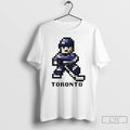 Classic Toronto Maple Leafs Hockey 8 Bit Retro Baller T Shirts
