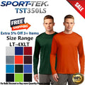 Sport-Tek TST350LS Mens Big & Tall Long Sleeve Dri-Fit Peak Peformance T-Shirt