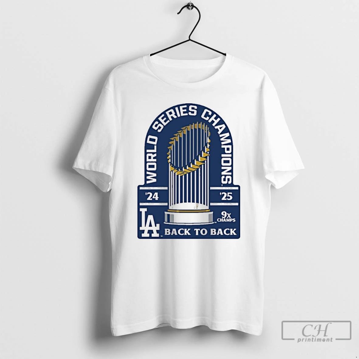 Premium Los Angeles Dodgers Back To Back World Series Champions 9x Champs T Shirts