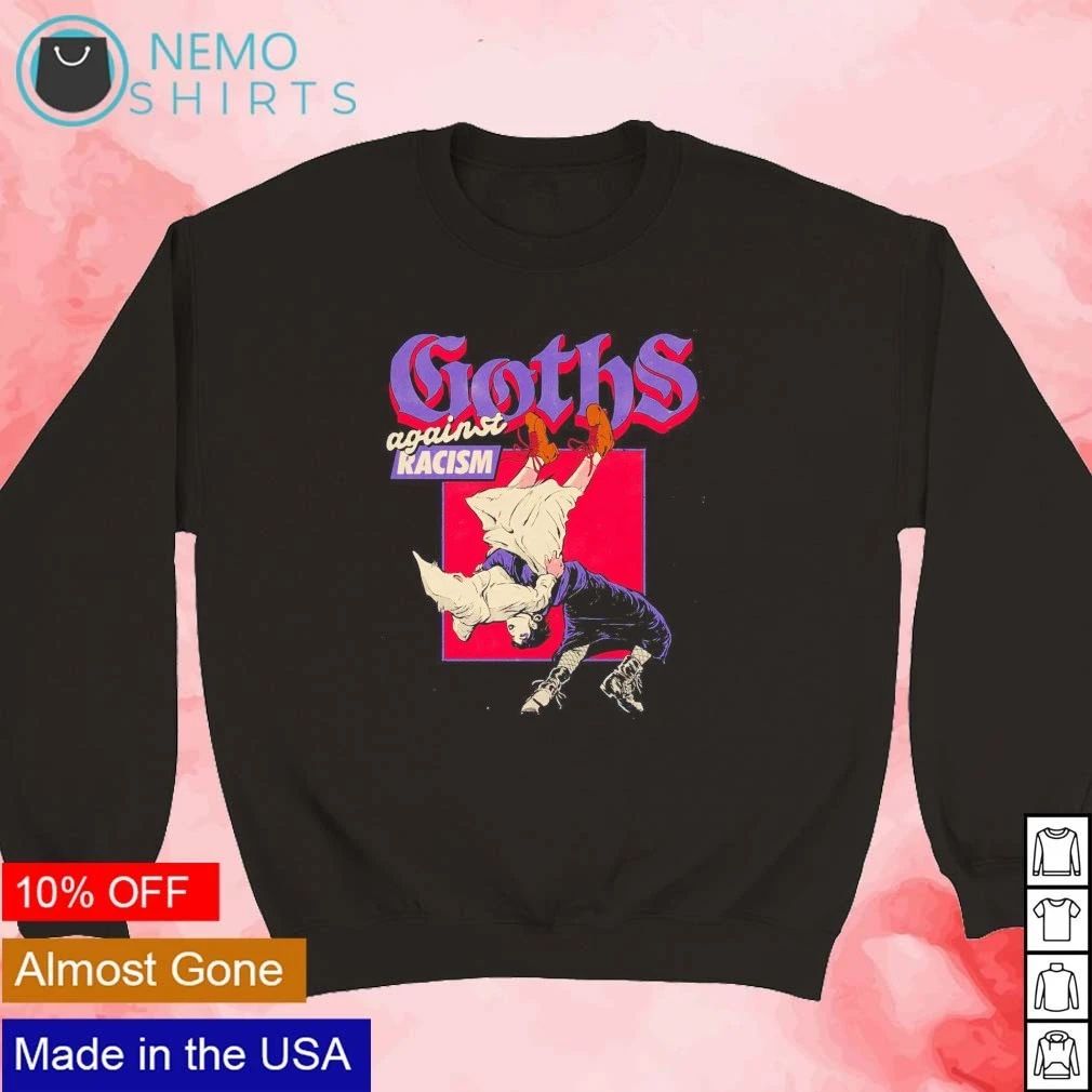 Goths Against Racism anti-racism goth culture shirt
