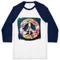 Cute Peace Sign Baseball T