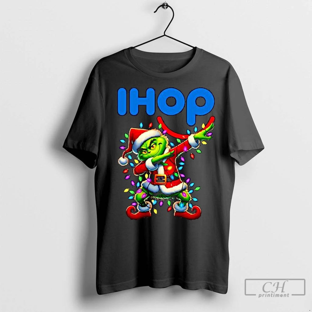 Classic Ihop X Grinch Dabbing Merry Christmas Ornaments