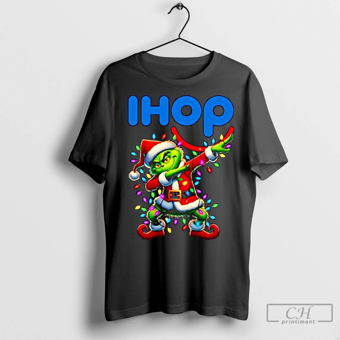 Classic Ihop X Grinch Dabbing Merry Christmas Ornaments