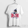 Classic Shohei Ohtani Los Angeles Dodgers Baseball Caricature T Shirts