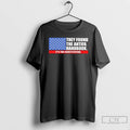 Classic They Found The Antifa Handbook Its In The Constitution American Flag T Shirts