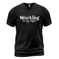 Working on My Empire T-shirt, Motivational, Gift  Men's Black T-Shirt S-3XL