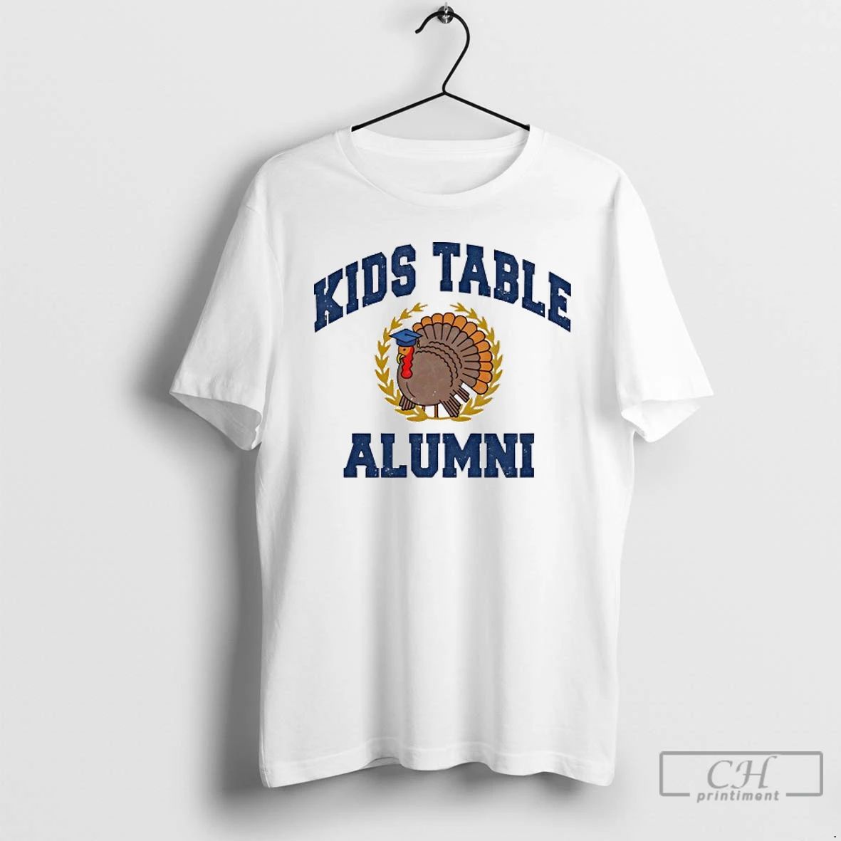 Classic Tukey Kids Table Alumni Thanksgiving T Shirts