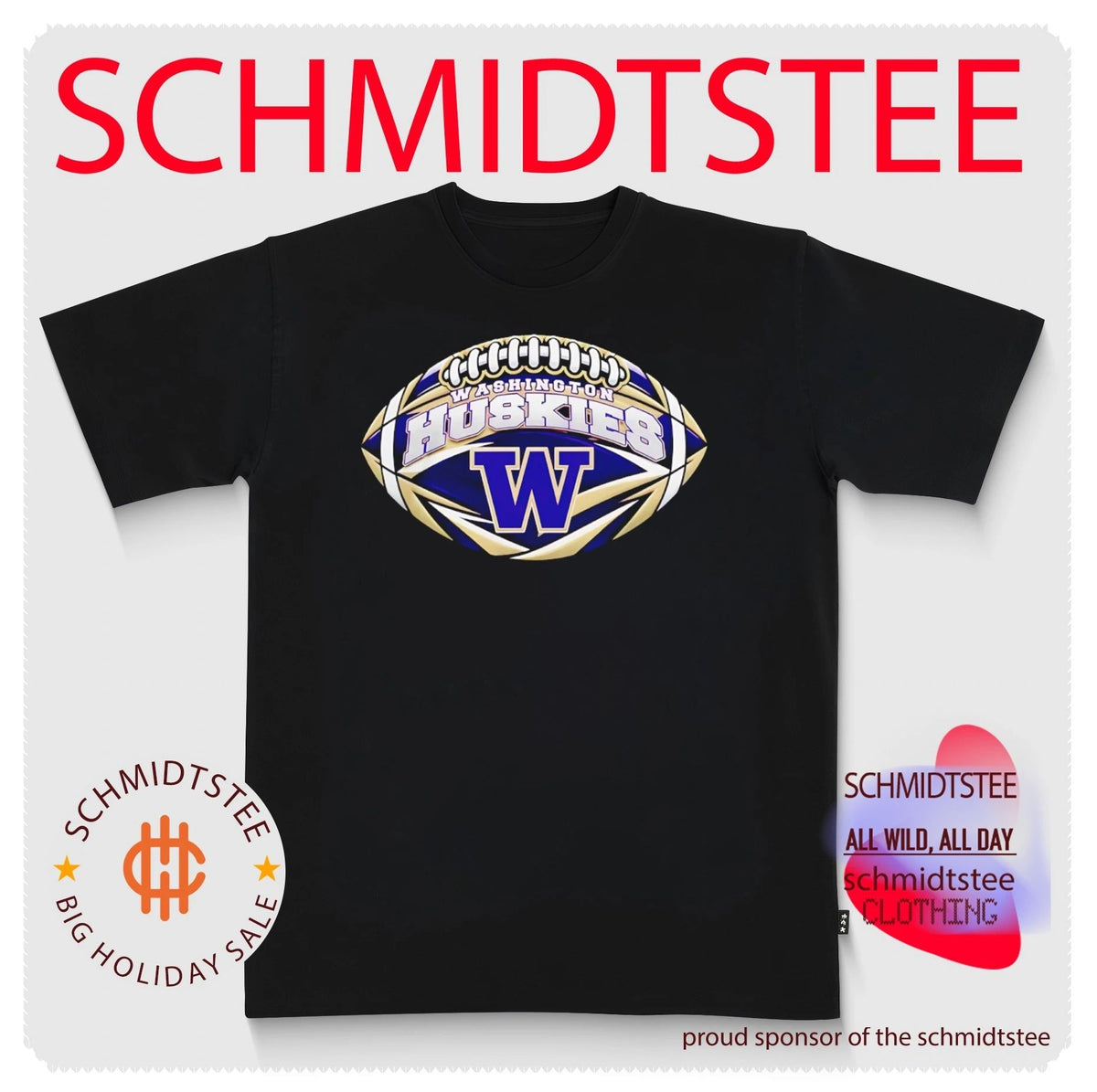 Washington Huskies Sunday Game Day shirt