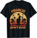 Charlie Don't Surf Military Vietnam War Surf Ops T-Shirt Size S-5XL