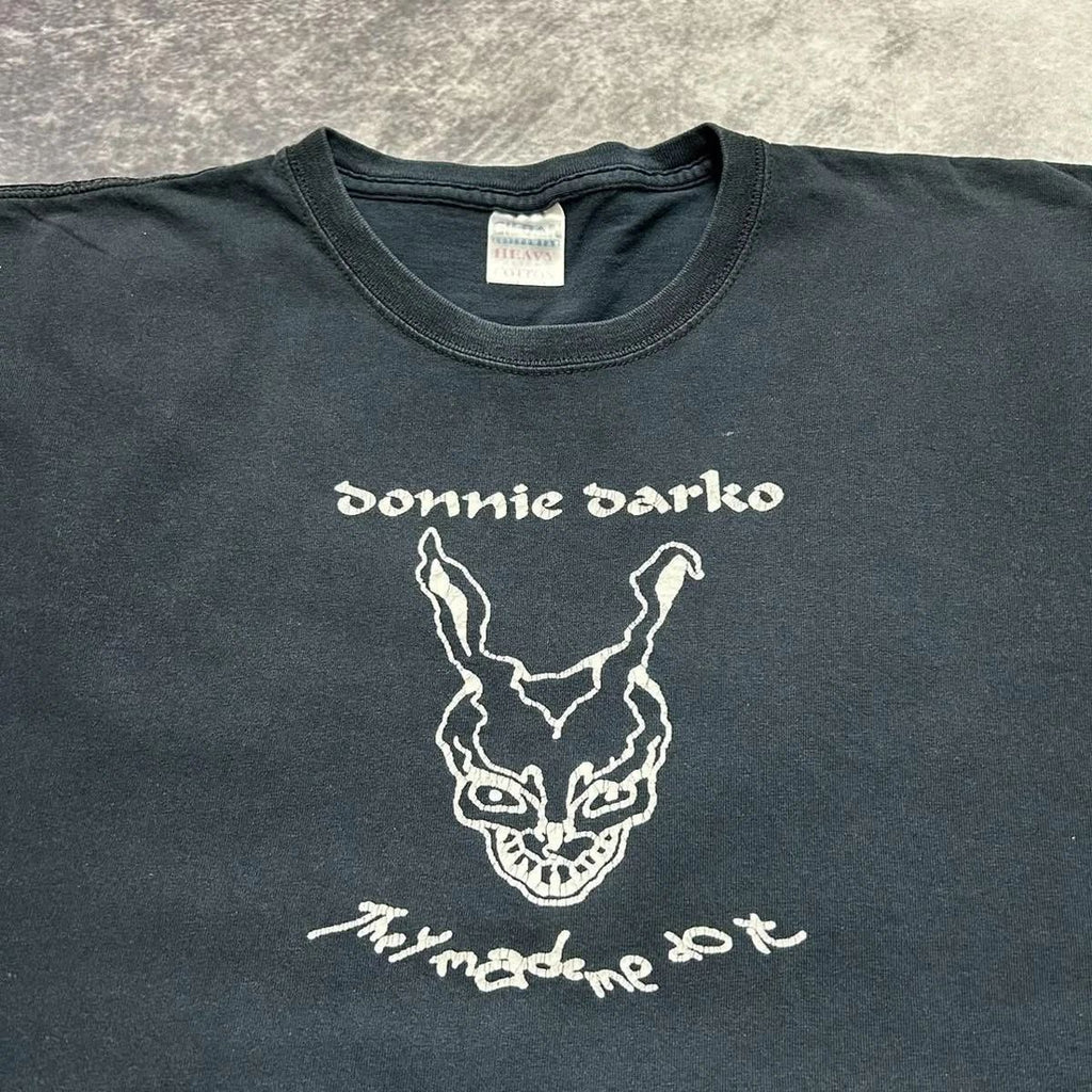 Vintage Donnie Darko 2001 Movie short sleeve black shirt