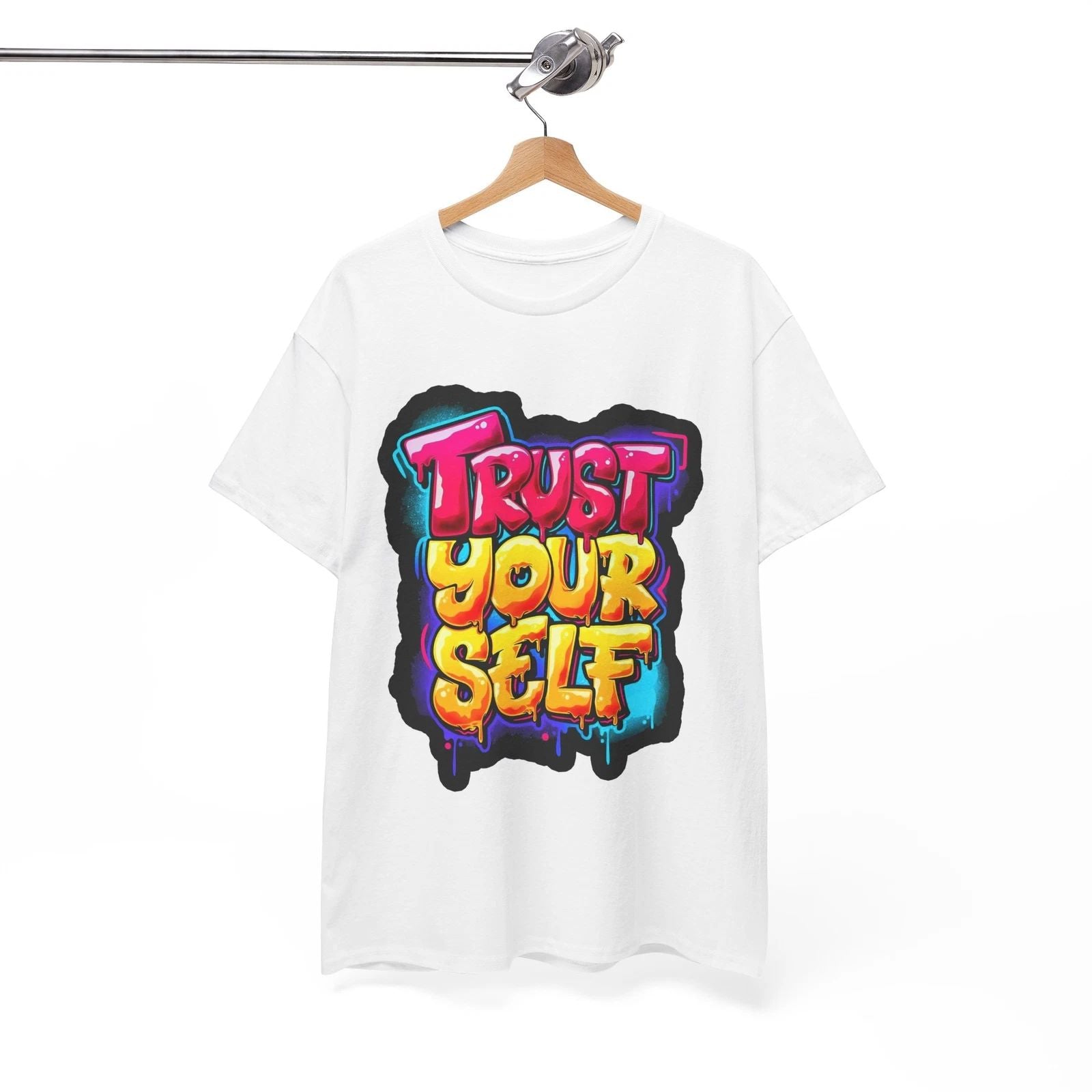 Trust Your Self Unisex Heavy Cotton Tee, Motivational Shirt, Graphic Tee, [...]
