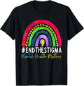 NEW LIMITED Children's Mental-Health Matters End The Stigma Rainbow Boho T-Shirt