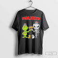 Premium Papa Johns X Grinch And Jack Skellington Fist Bump Uniwilling Friends