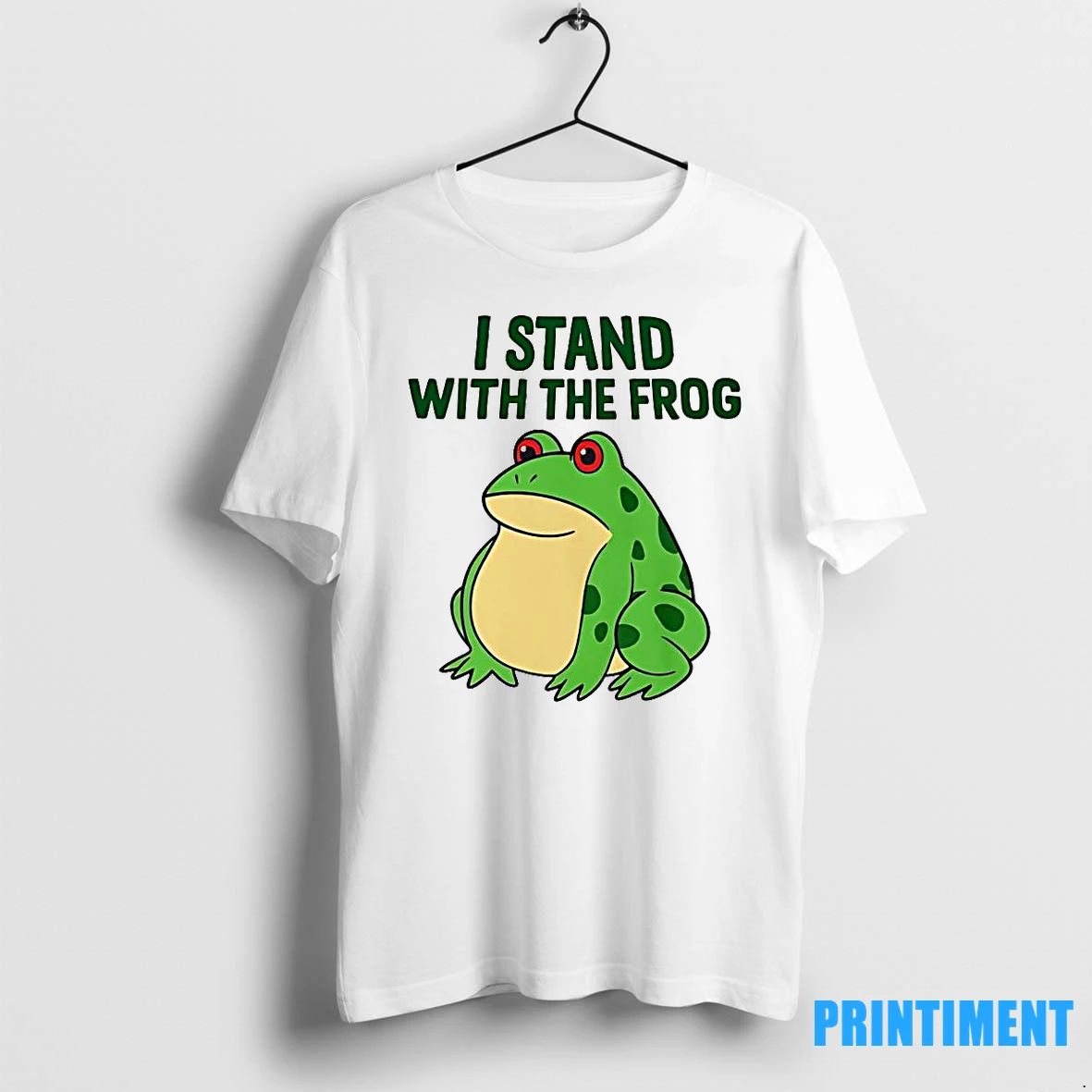 I Stand With The Frog Green Tshirts Sweater