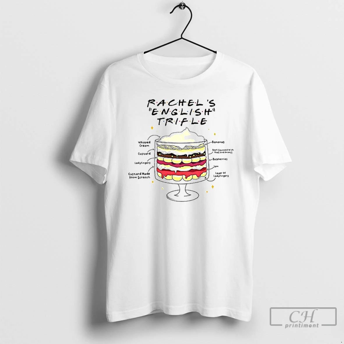 Premium Rachels English Trifle Friends Tv Ceramic Ceramic And Classic Dad Cap T Shirts