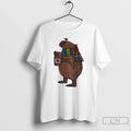 Classic Capybara Drink Coffee T Shirts