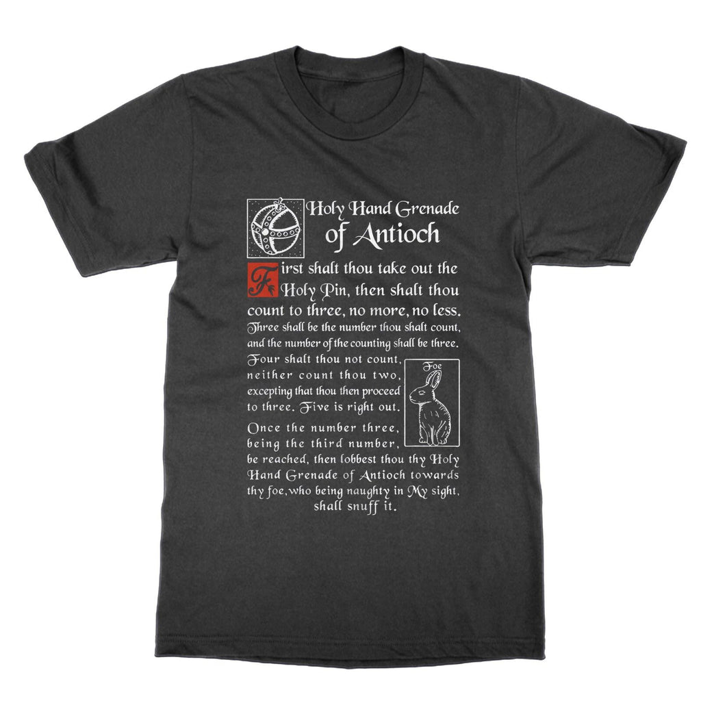 Holy Hand Grenade of Antioch t-shirt funny  nerd top