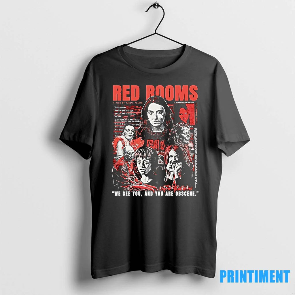 Red Booms We See You And You Are Obscene Tshirts Sweater