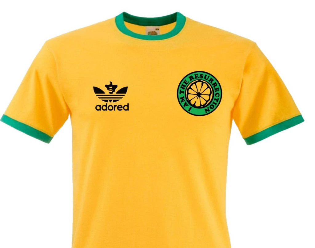 stone ROSES I am the resurrection ringer T SHIRT Adored, RETRO 90s Ian Brown