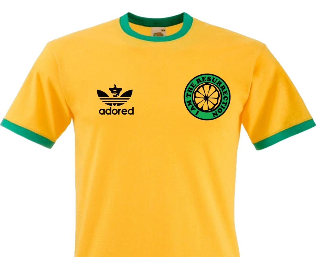 stone ROSES I am the resurrection ringer T SHIRT Adored, RETRO 90s Ian Brown