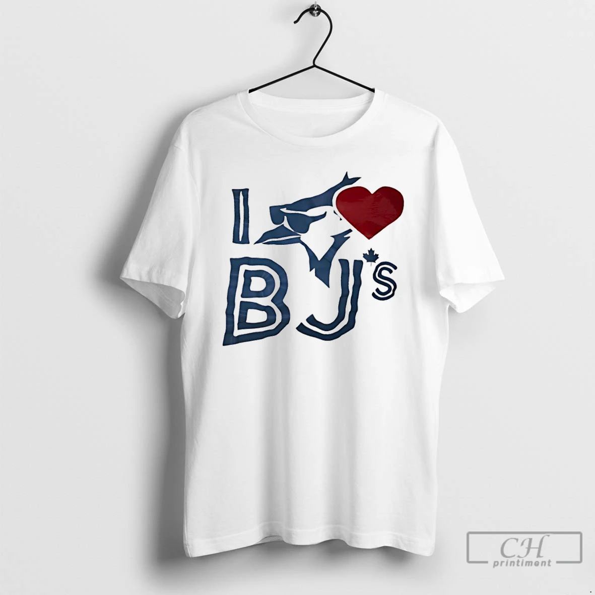 Classic I Love Bjs Toronto Blue Jays T Shirts