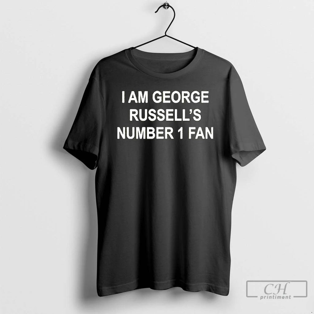 Classic I Am George Russells Number 1 Fan Ornaments T Shirts