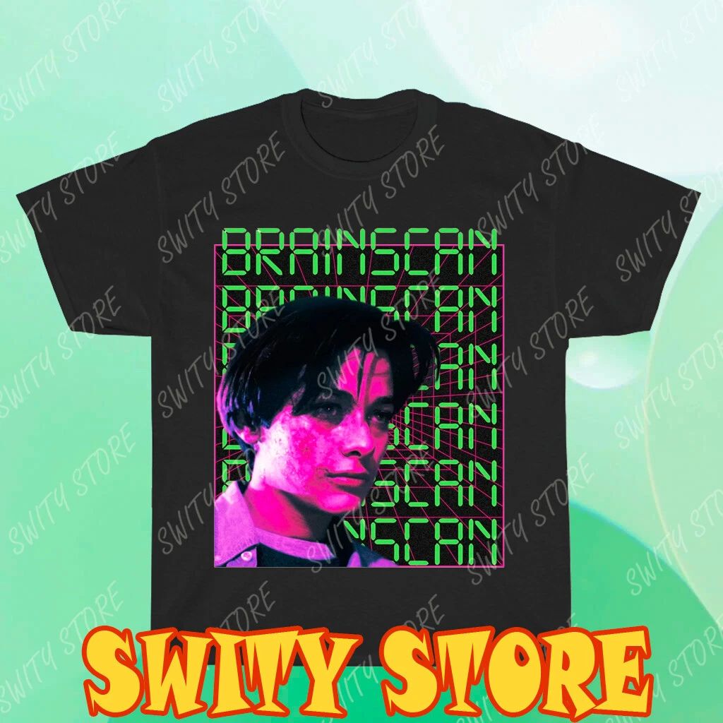 Brainscan Brain Scan Sci-Fi Logo American TEE T-Shirt USA Funny Size S to 5XL