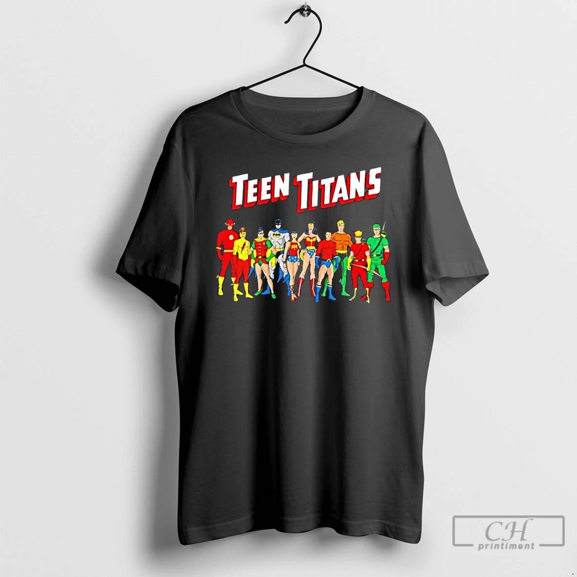 Classic Teen Titans Ii Superheroes Cartoon T Shirts