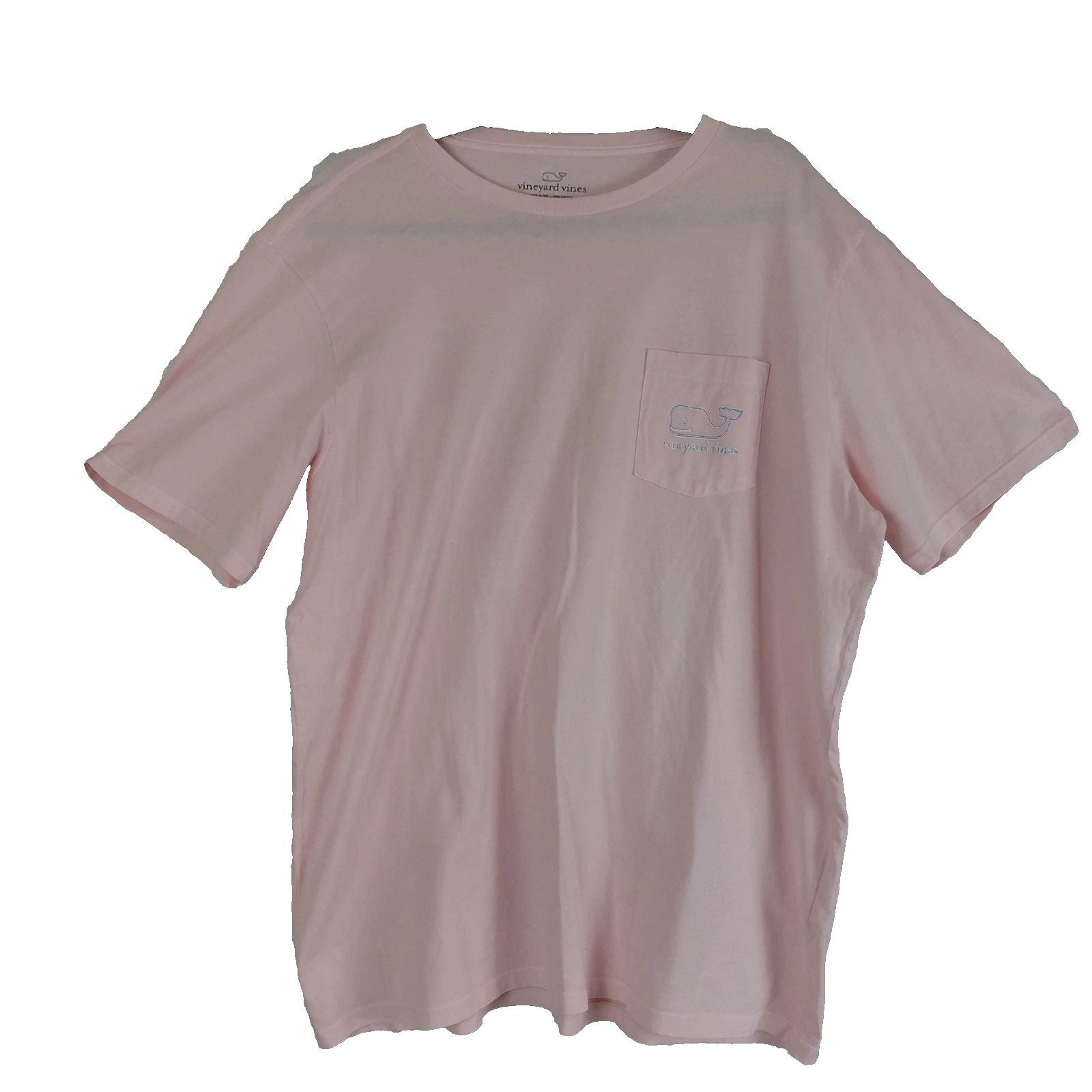Vineyard Vines T Shirt Mens XL Peach Whale Summer Travel Vacation Outdoors