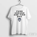 Classic Azzi Fudds Mom Wearing Fudd Around And Find Out Uconn Huskies T Shirts Sweater