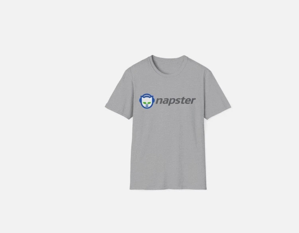napster original logo tshirt