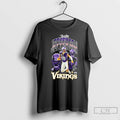 Premium Justin Jefferson Picture Collage Signature Minnesota Vikings T Shirts