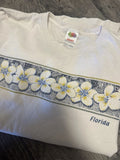 Vintage 90s Y2K Florida Surfer Aesthetic Fruit of the Loom Heavyweight