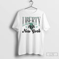 Premium New York Liberty Wnba 1997 Oatmeal Sky High Fleece