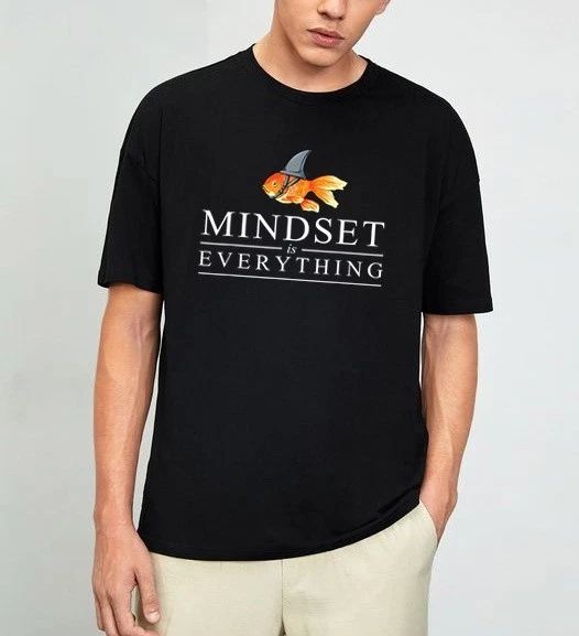 Mindest is Everything - Motivational Quote Inspiration T-Shirt Small Size S-3XL
